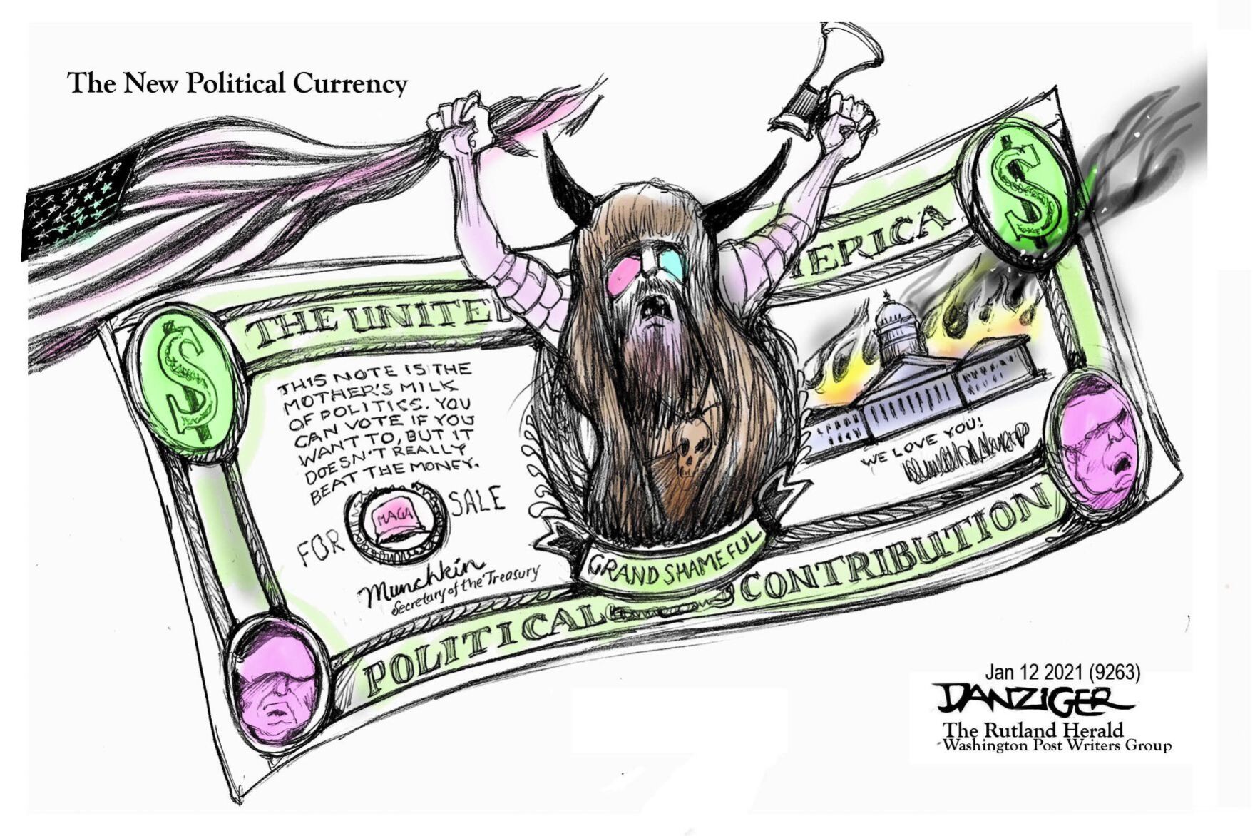 Jeff Danziger cartoon
